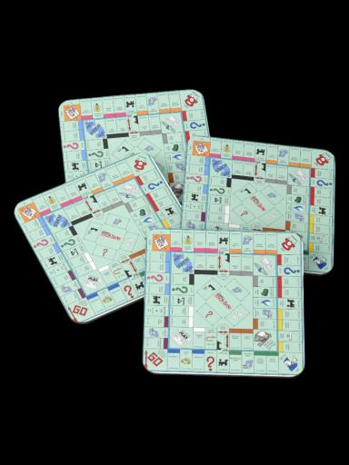 Monopoly Themed Coasters