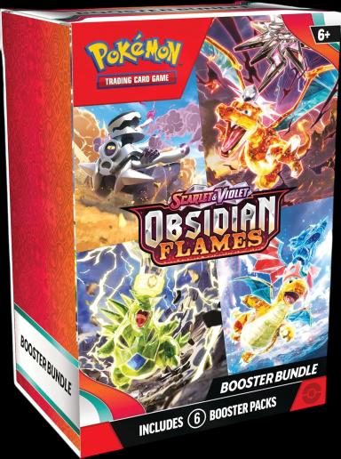 Pokemon Scarlet & Violet 3 Obsidian Flames Booster Bundle