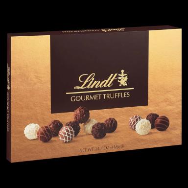 Lindt Gourmet Chocolate Truffles Gift Box