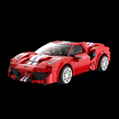 CaDA Red Race Car C51072W