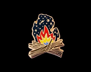 Campfire Pin