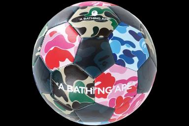 BAPE Multi ABC Camo Soccer Ball