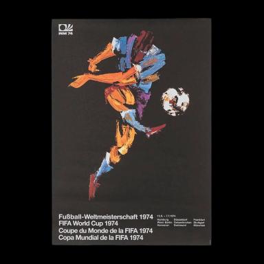 FIFA World Cup Poster Germany 1974