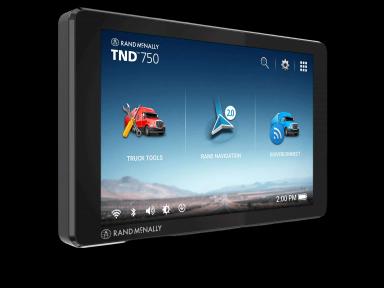 Rand McNally TND 750 7-inch GPS Truck Navigator with Built-in Dash Cam