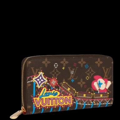 Louis Vuitton Monogram 2020 Christmas Animation Zippy Wallet