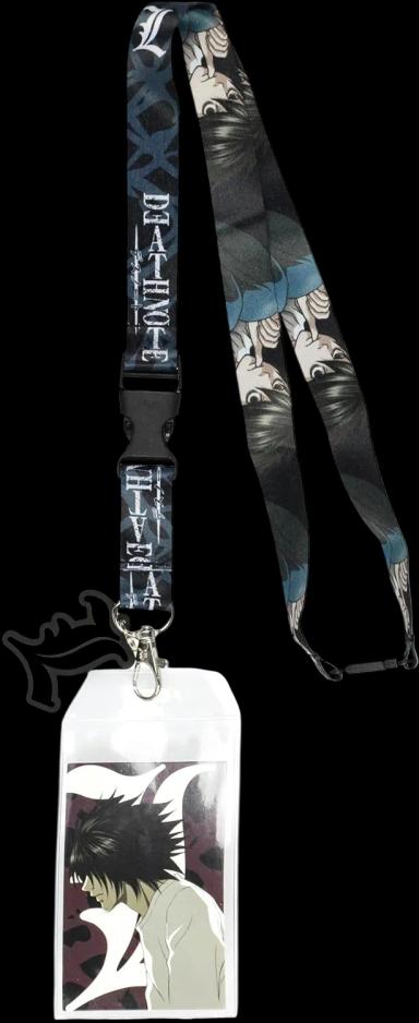 Death Note Detective L Lanyard 