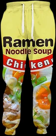 Ramen Chicken Noodle Soup Beef Pants