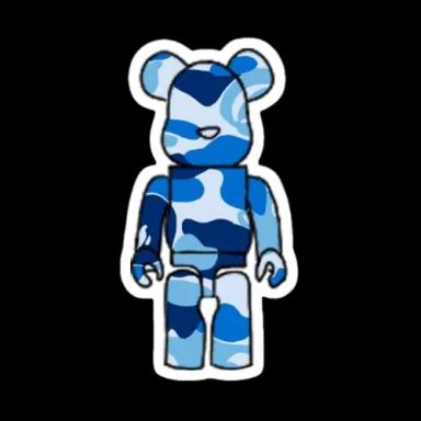 Bearbrick Sticker