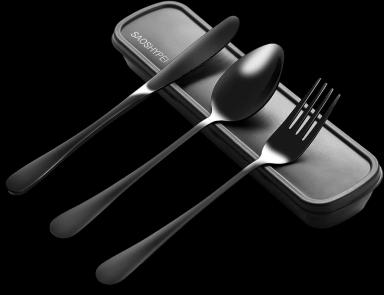 Portable Utensils Set with Case