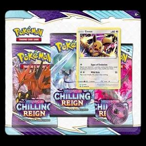 Chilling Reign: Eevee 3-Pack Blister