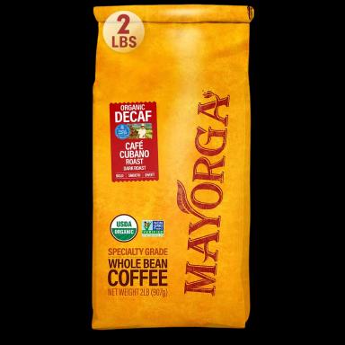 Mayorga Decaf Dark Roast Coffee 2lb Bag