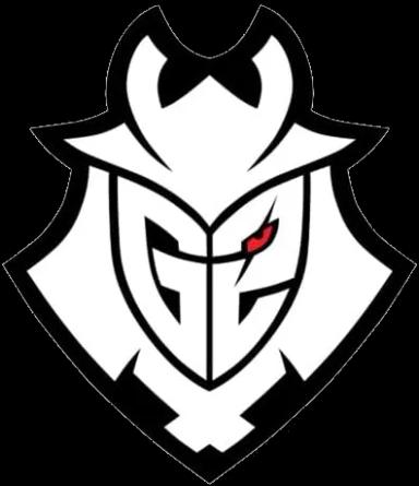 Spreadshirt G2 Esports Logo Black Lines Sticker