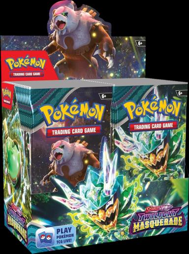 Pokémon TCG: Scarlet & Violet, Collectible cards Twilight Masquerade Booster Display Box (36 Boosters)