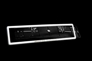 AMG Licence Plate Brackets Chrome (Swiss)