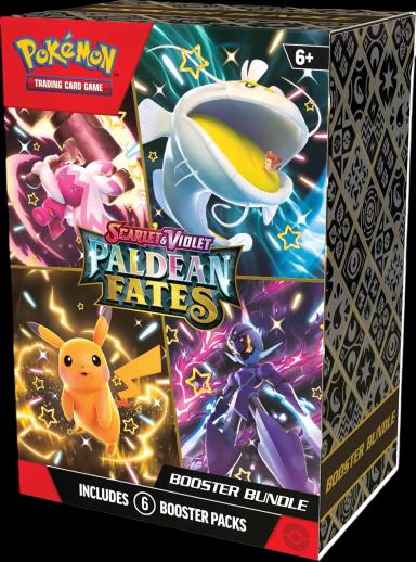 POKEMON TCG: Scarlet and Violet: PALDEAN Fates: Booster Bundle