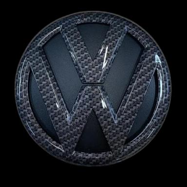 Carbon Fiber Volkswagen Emblem