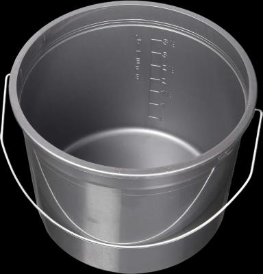 Encore Plastics 01605 Promotional Pail, 5 Quart, Silver