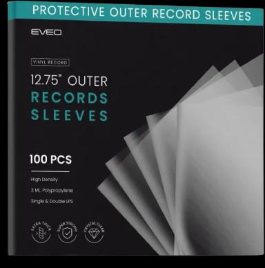 100 Record Sleeves for Vinyl Record