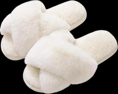 Evshine Women's Fuzzy Slippers