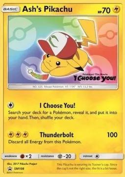 Ash's Pikachu (SM 108)