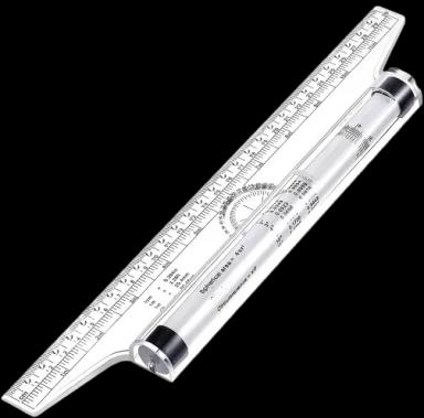 Multi-Purpose Drawing Parallel Rolling Ruler