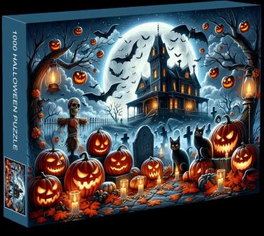 Halloween Nightmare 1000-Piece Jigsaw Puzzle for Adults