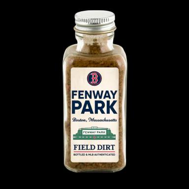 Boston Red Sox Fenway Park Game-Used Dirt Bottle