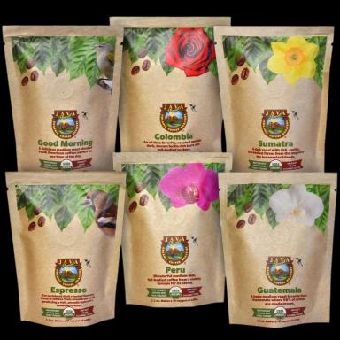 Java Planet Organic Coffee Sampler Pack