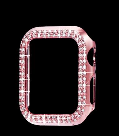 Bling Frame Protective Case for Apple Watch Series 6/5/4 44mm