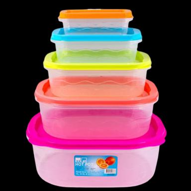 Reusable Food Containers 5pack