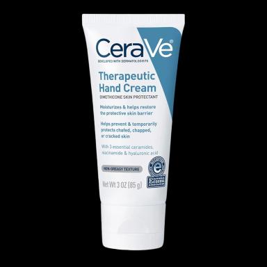 CeraVe Therapeutic Hand Cream for Dry Cracked Hands With Hyaluronic Acid and Niacinamide