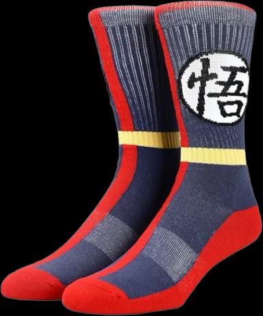 Bioworld Dragon Ball Z Athletic Crew Socks for Men