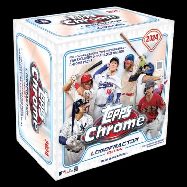 2024 Topps Chrome Baseball Logofractor Edition Factory Sealed Mega Box