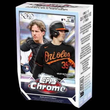 2023 Topps Chrome Baseball Factory Sealed Value Box