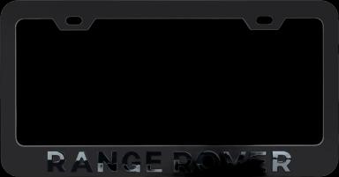 License Plate Frame for Range Rover