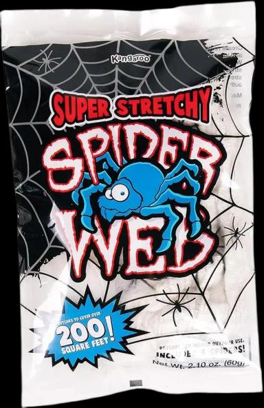 Super Strechy Fake Spider Cobweb Decoration