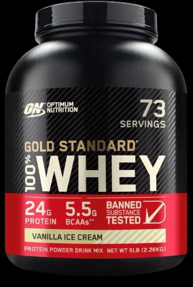 Optimum Nutrition Gold Standard 100% Whey Protein Powder