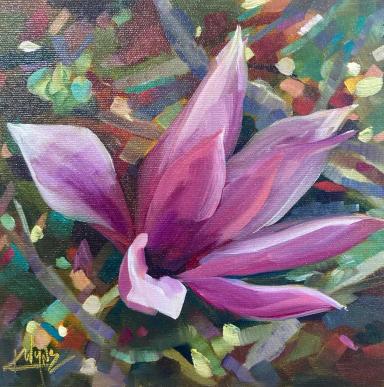 Last Magnolia Bloom by Kay Wyne