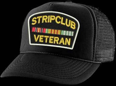 Stripclub Veteran Trucker Hat