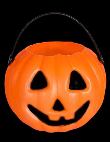 Mini Pumpkin Trick or Treat Bucket