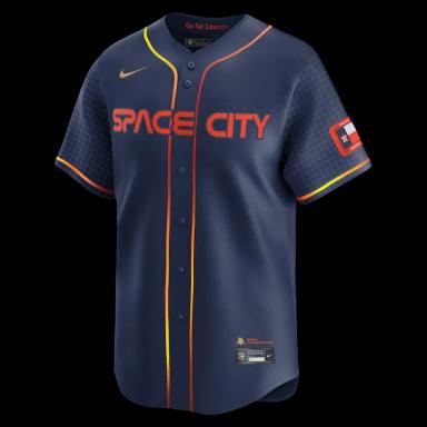 Men's Houston Astros Alex Bregman Nike Navy City Connect Limited Player Jersey