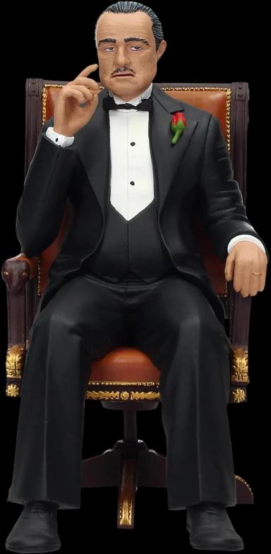 The Godfather PVC Movie Icons Don Vito Corleone Statue 15 cm