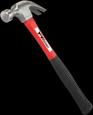 Claw Hammer With fiberglass Handle