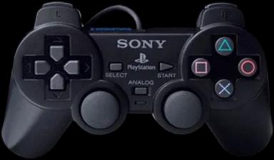 Playstation 2 Dual Shock Controller Black (Renewed)