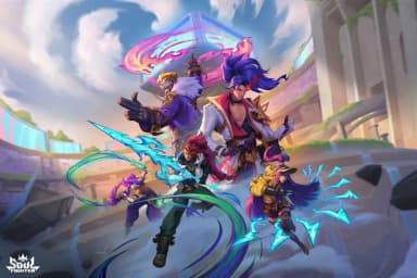 Soul Fighter 2023 League of Legends Key Visual Poster