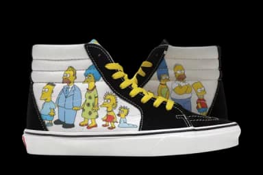Vans Sk8-Hi The Simpsons Family Portrait US M 9.5