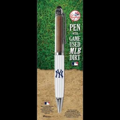 New York Yankees Fanatics Authentic Executive Pen with Game-Used Dirt - NY Logo