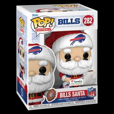 Buffalo Bills Santa Funko Pop! 2024 Fanatics Exclusive Vinyl Figure