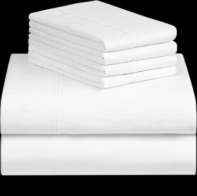 6 PC King Bed Sheets