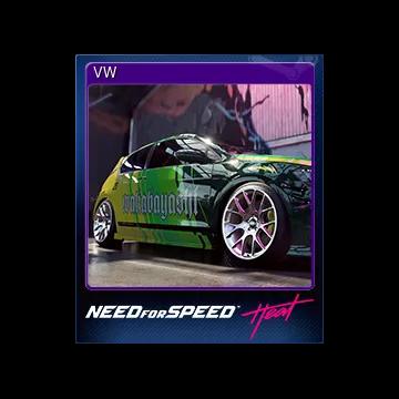 VW Need for Speed™ Heat Trading Card